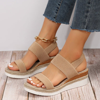 Louisa | Women's Textured Open Toe Sneaker