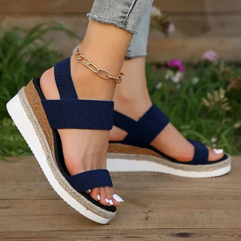 Louisa | Women's Textured Open Toe Sneaker