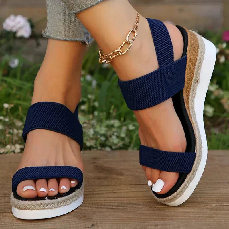 Louisa | Women's Textured Open Toe Sneaker