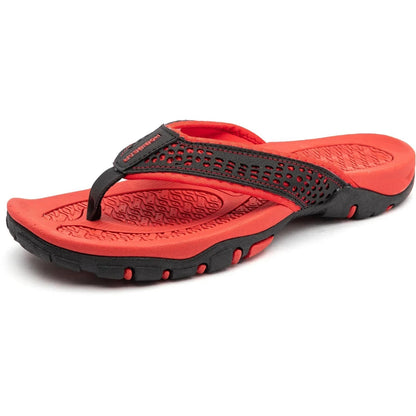 Nicolas | Men's Leather Look Toe Post Sandal