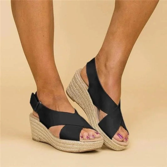 Sibylla | Women's Woven Open Toe Espadrille