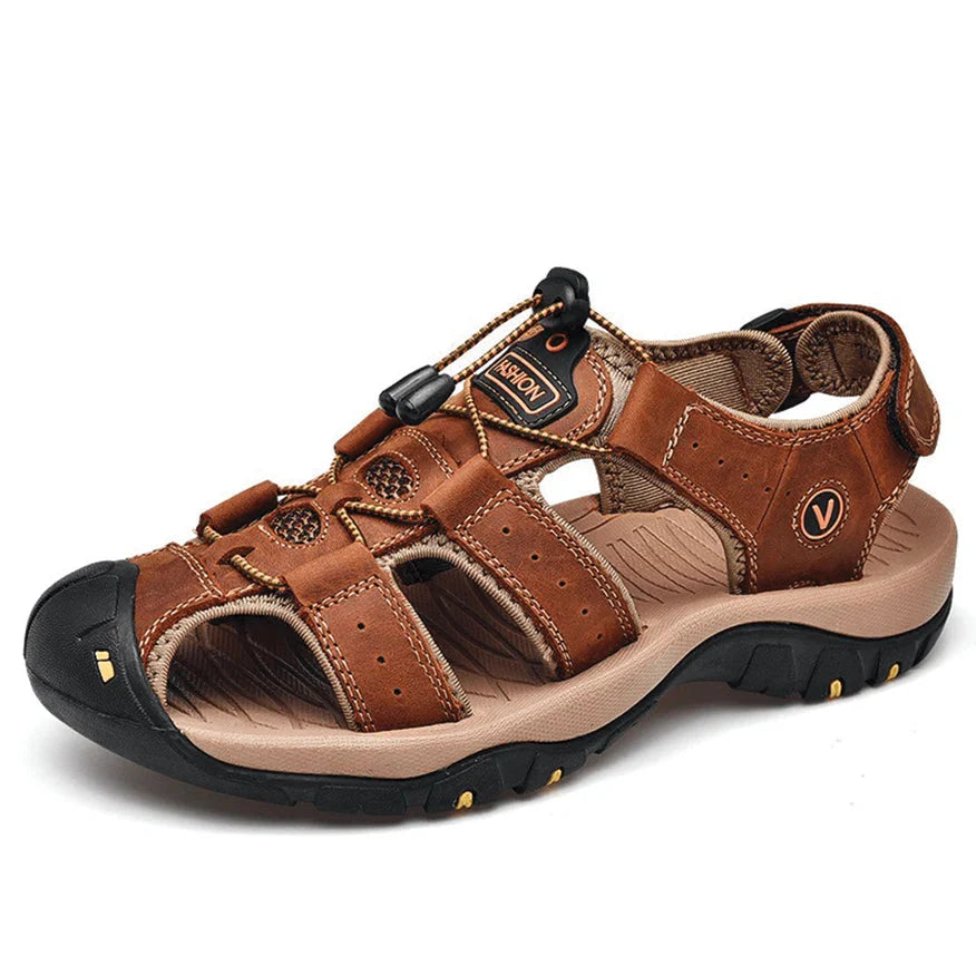Thorvald | Men's Leather Round Toe Water Shoe