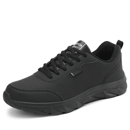 Sigurd | Men's Leather Look Lace Up Sneaker