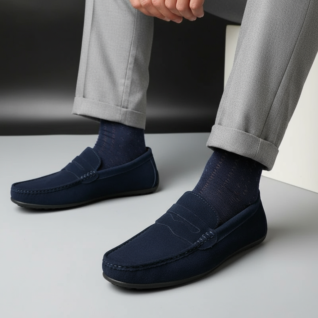 Paul | Men's Suede Slip on Loafer