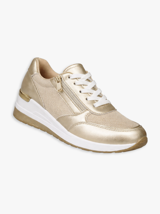 Eartha | Women's Lace Up Zip Sneaker