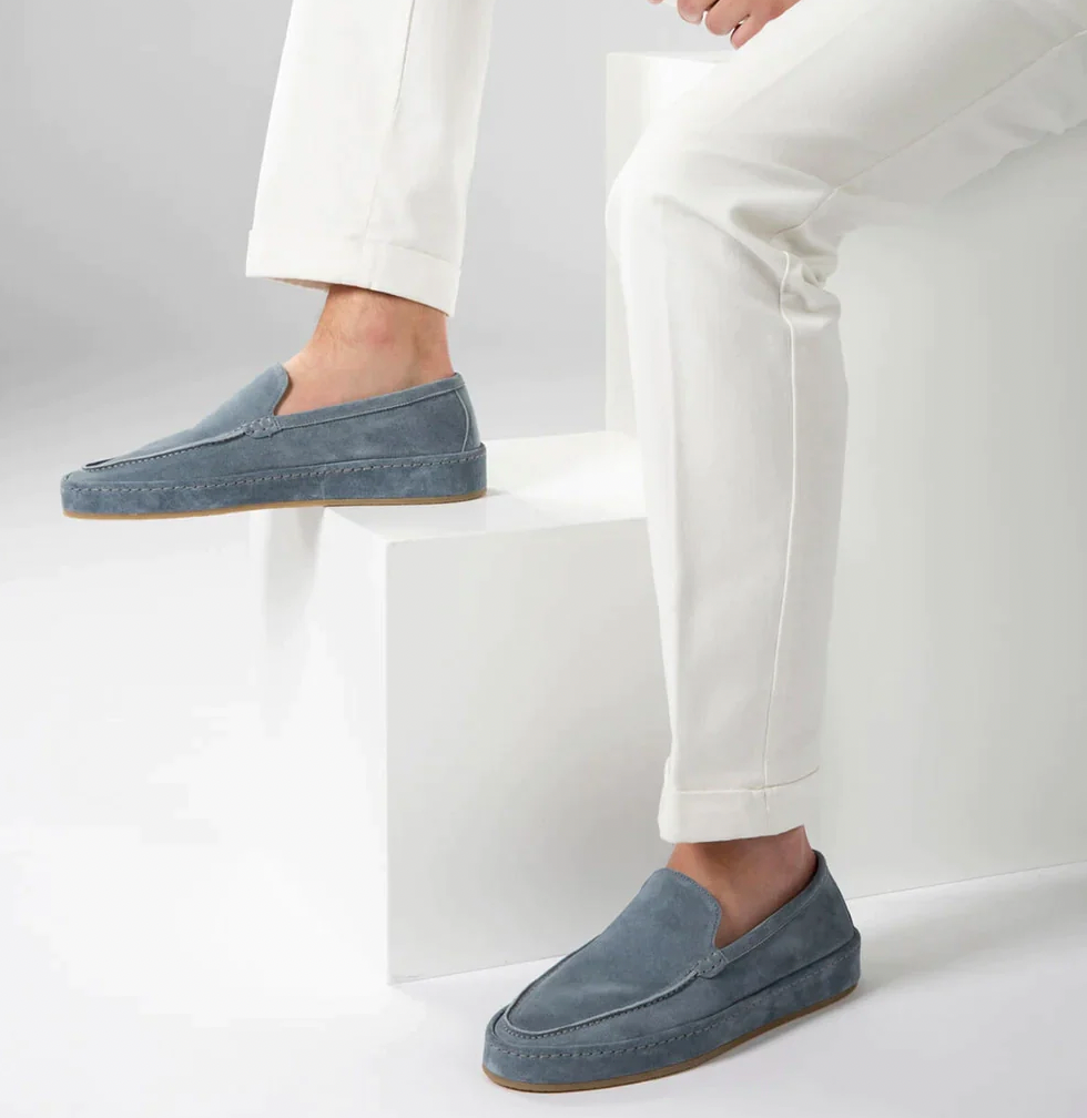 Franz | Men's Suede Lace Up Loafer