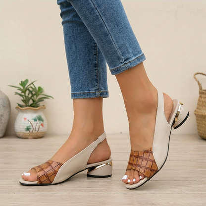 Luisa | Women's Textured Open Toe Sandal