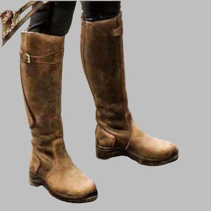 Emmeline | Women's Smooth Buckle Strap Hiking Boot