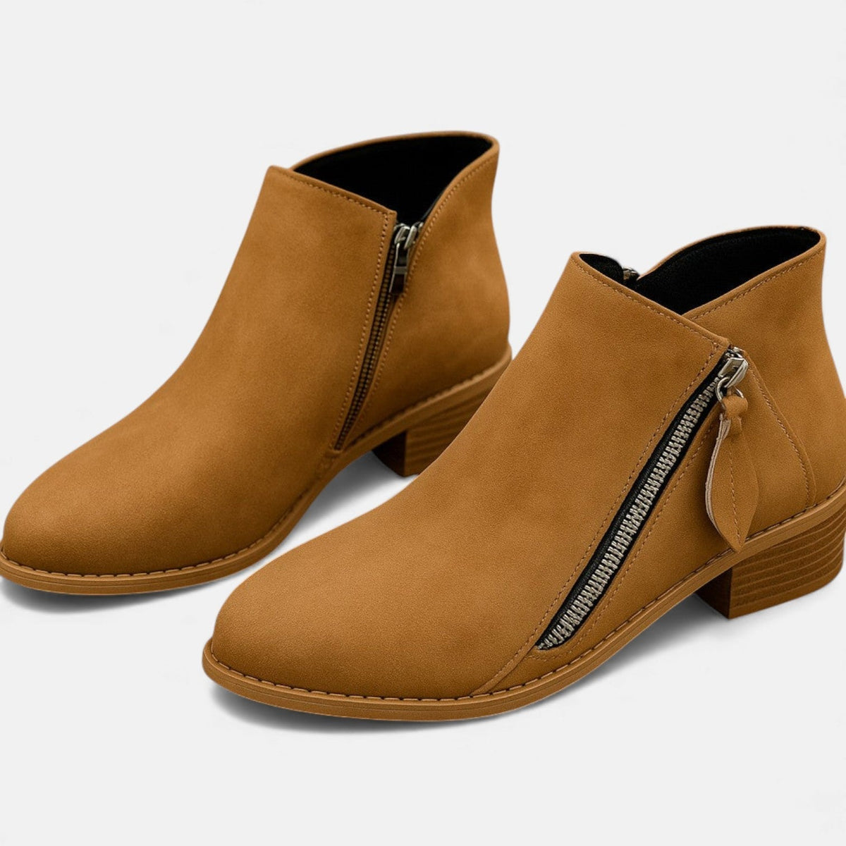 Sable | Women's Leather Wide Fit Ankle Boot