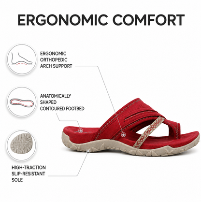 Yara | Women's Slip on Grooved Slide