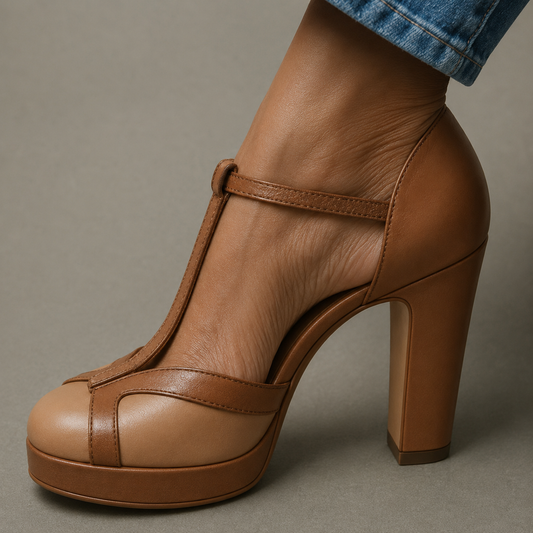Lina | Women's Ankle Strap Contoured Sandal