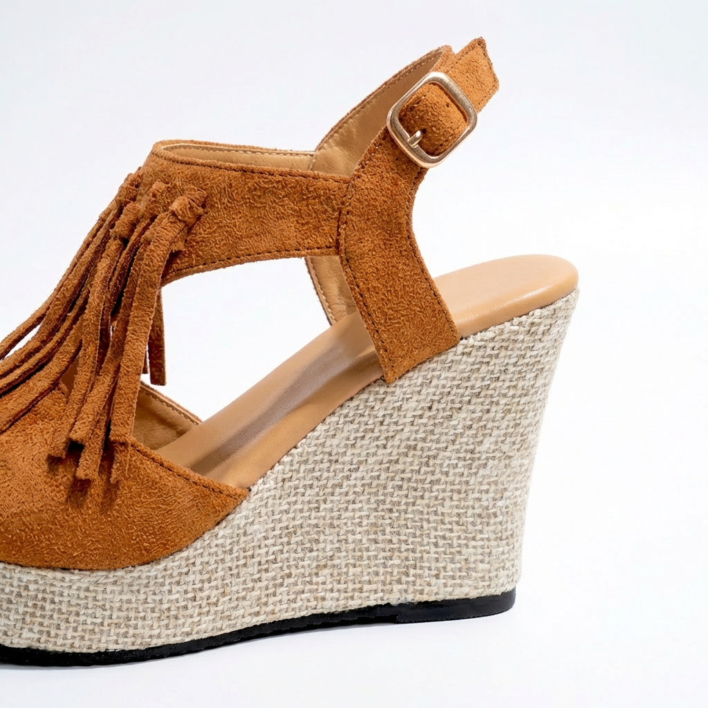 Renata | Women's Woven Fringing Sneaker