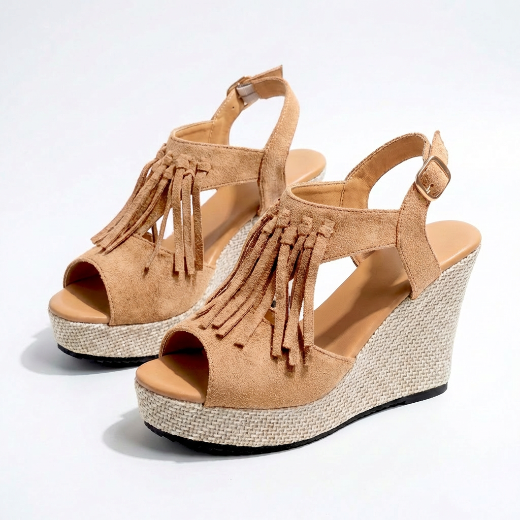 Renata | Women's Woven Fringing Sneaker