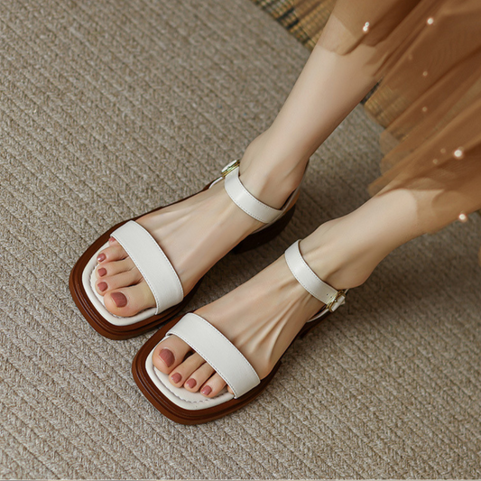 Gwendolyn | Women's Leather Square Toe Dress Shoe