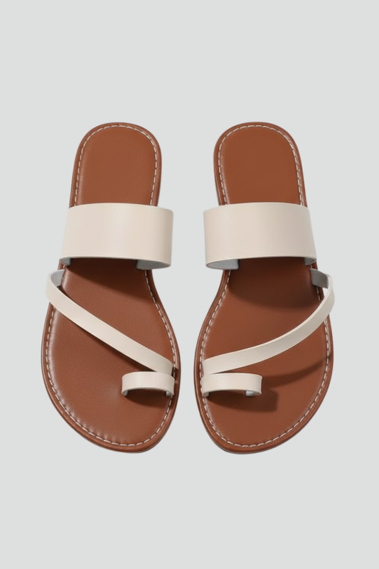 Ulla | Women's Open Toe Flat Profile Slide