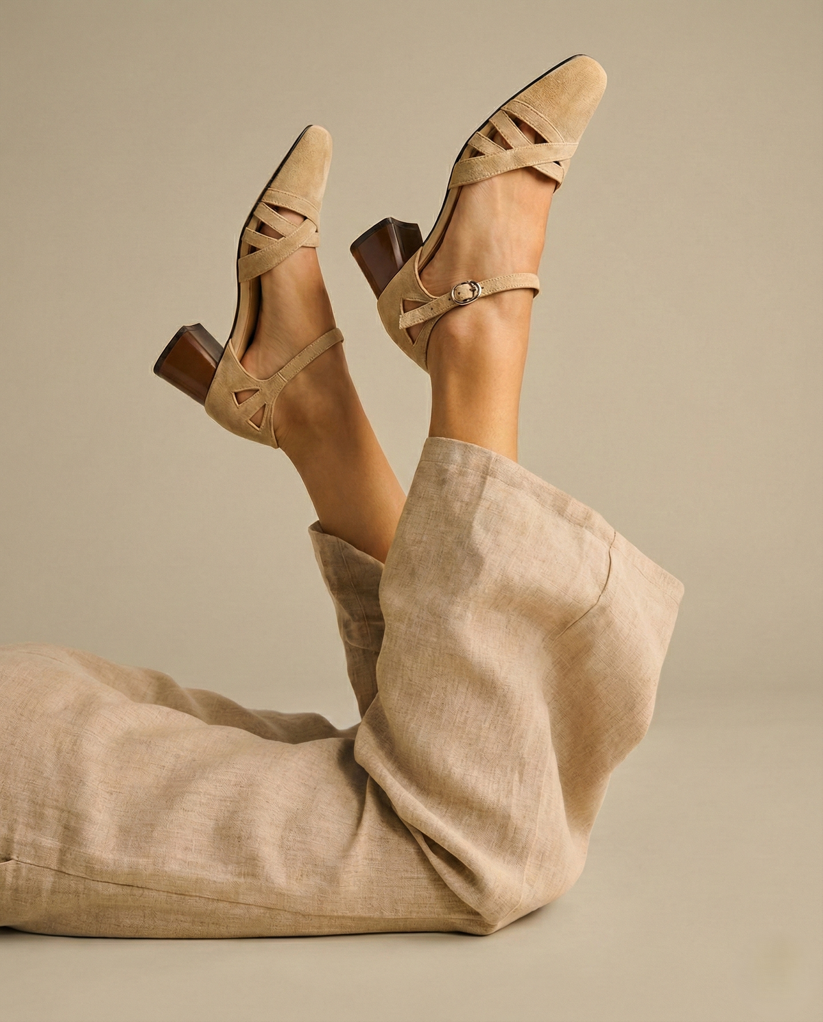 Tabitha | Women's Suede Square Toe Dress Shoe