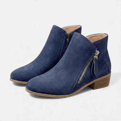Sable | Women's Leather Wide Fit Ankle Boot