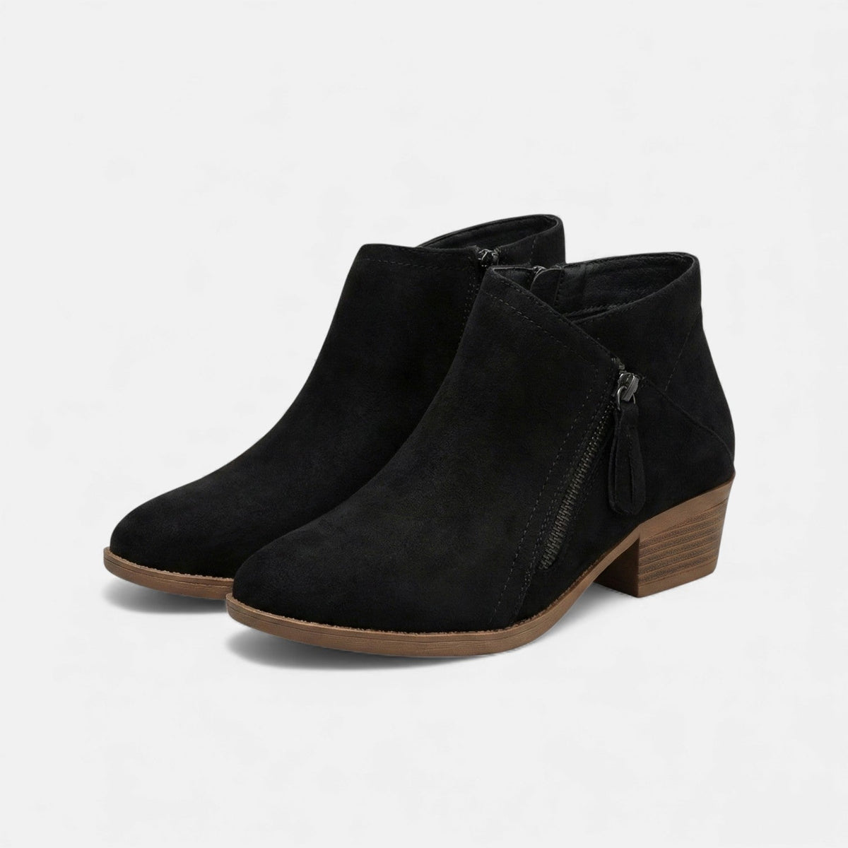 Sable | Women's Leather Wide Fit Ankle Boot