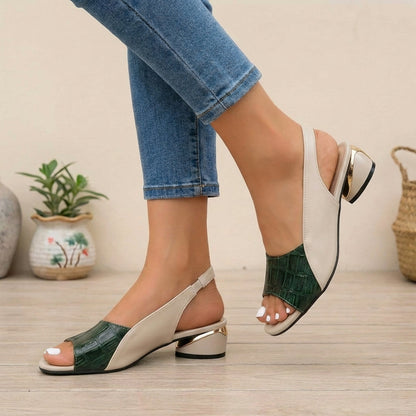 Luisa | Women's Textured Open Toe Sandal