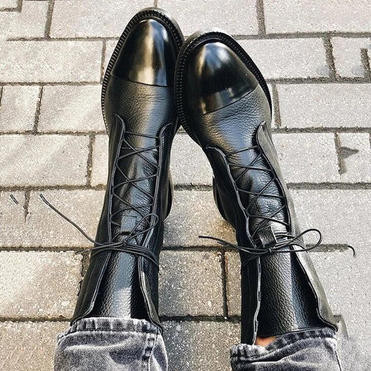 Juliet | Women's Smooth Lace Up Ankle Boot