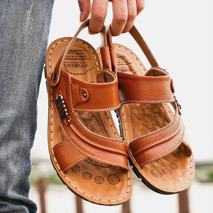 Bram | Men's Textile Open Toe Sandal