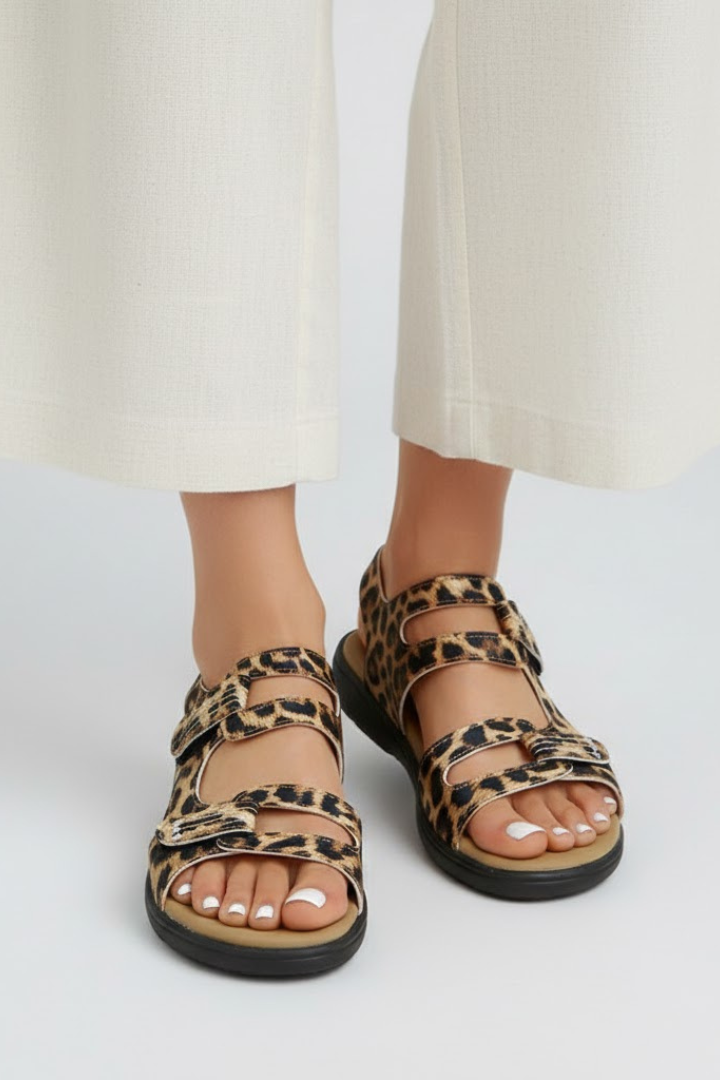 Olga | Women's Open Toe Ankle Strap Sandal