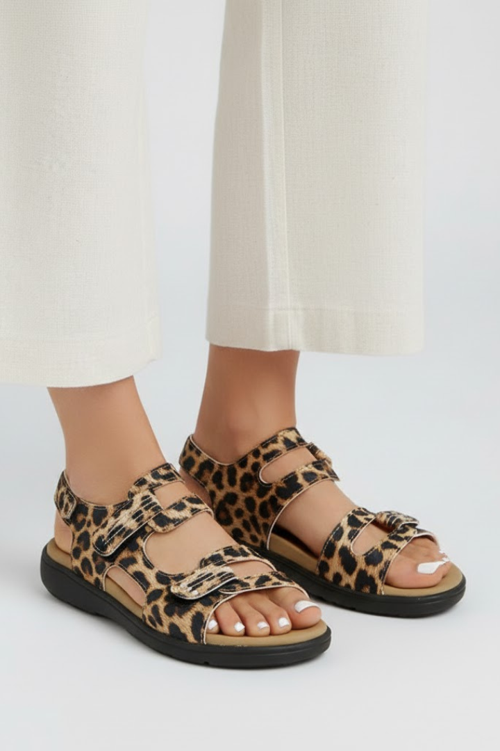 Olga | Women's Open Toe Ankle Strap Sandal