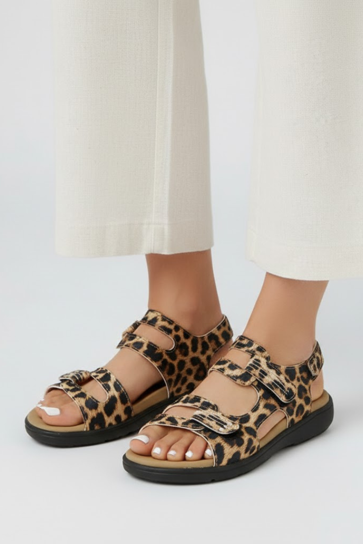 Olga | Women's Open Toe Ankle Strap Sandal
