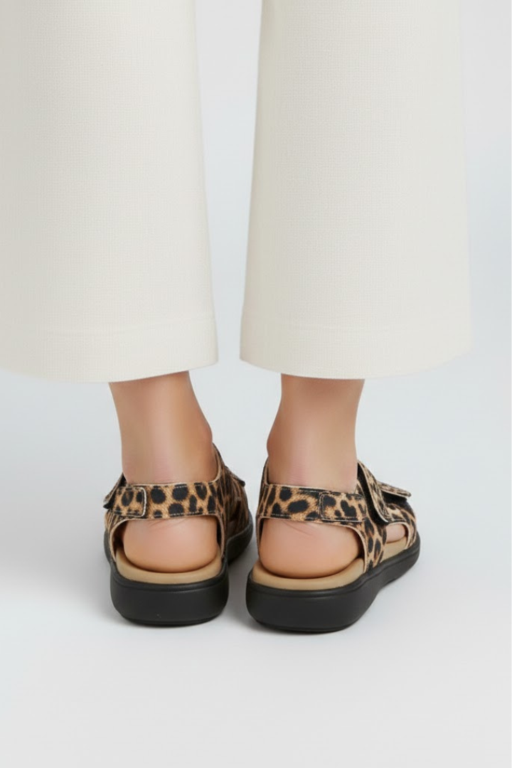 Olga | Women's Open Toe Ankle Strap Sandal