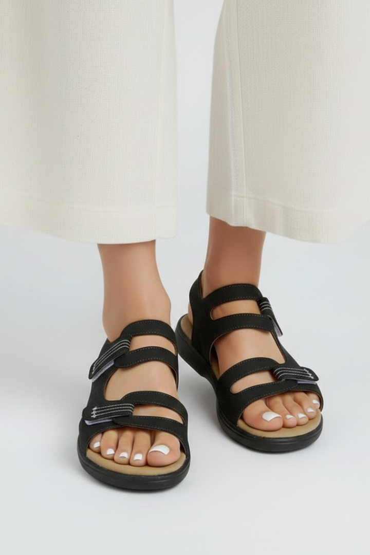 Olga | Women's Open Toe Ankle Strap Sandal