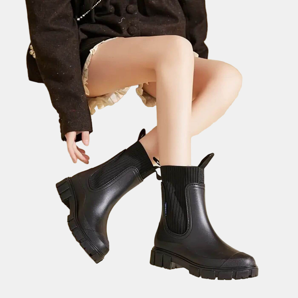 Ragna | Women's Grooved Ankle Boot