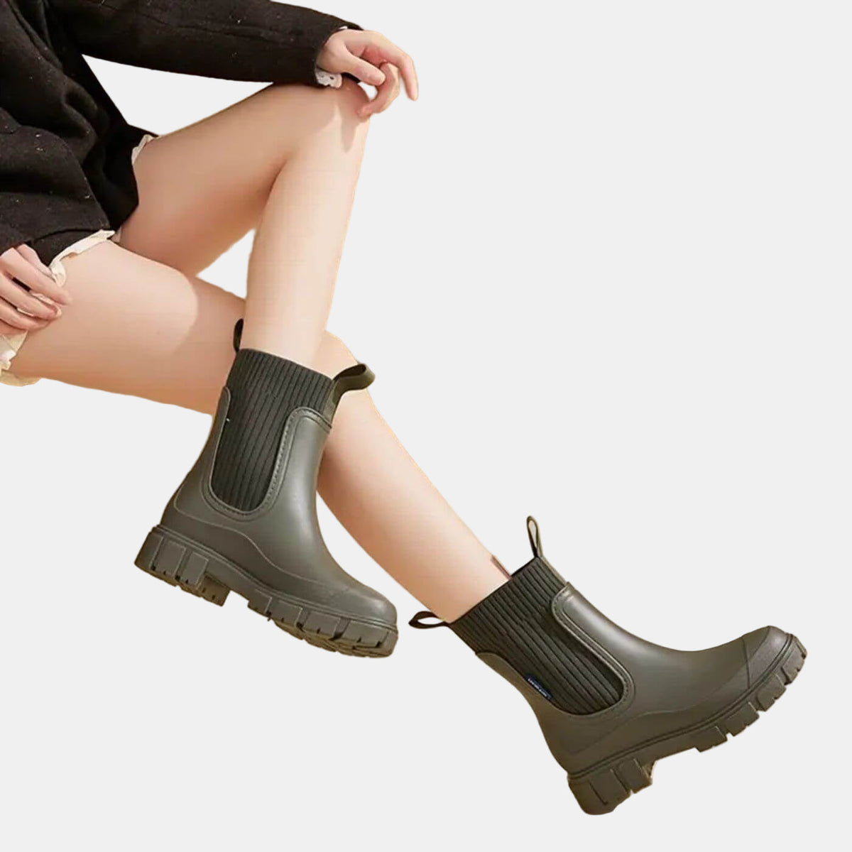 Ragna | Women's Grooved Ankle Boot