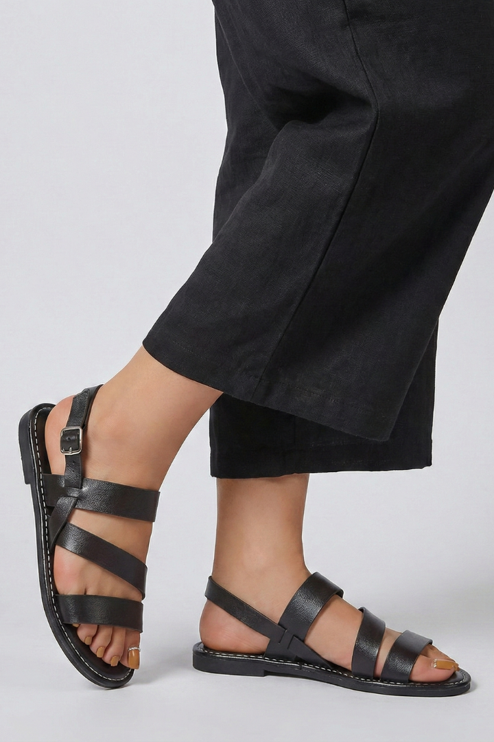 Marcella | Women's Open Toe Flat Profile Sandal