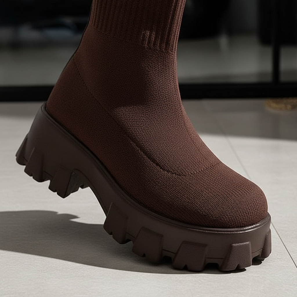 Lara | Women's Textile Lace Up Ankle Boot