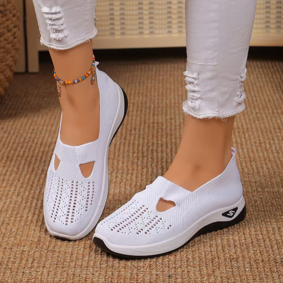 Ebba | Women's Mesh Slip on Sneaker