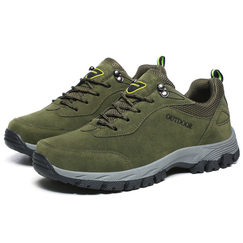 Milan | Men's Lace Up Grooved Hiking Shoe
