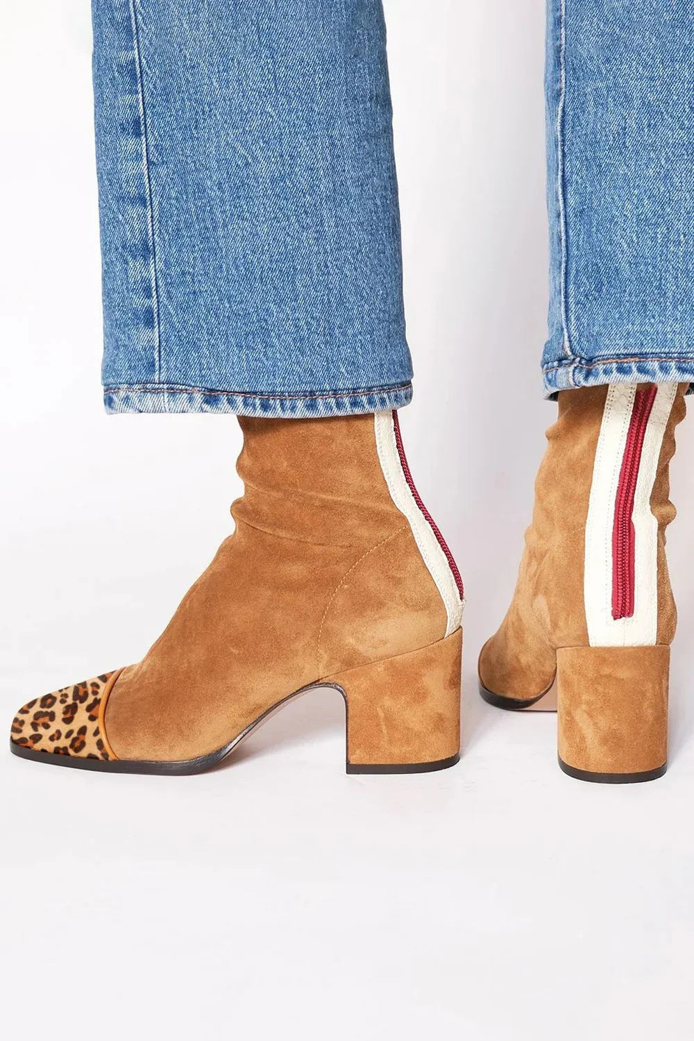 Greer | Women's Square Toe Block Heel Boot