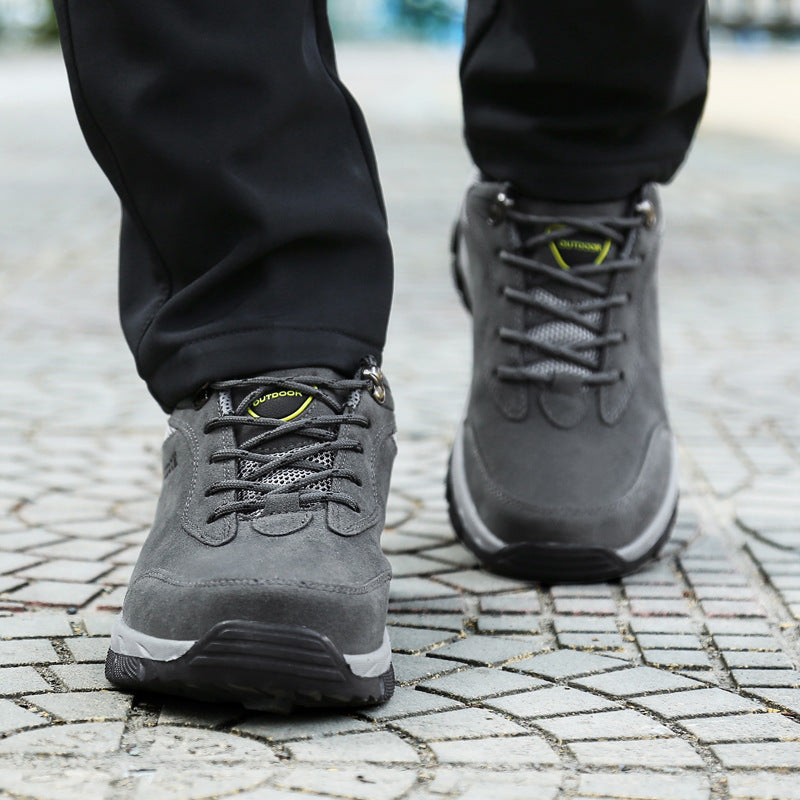 Milan | Men's Lace Up Grooved Hiking Shoe