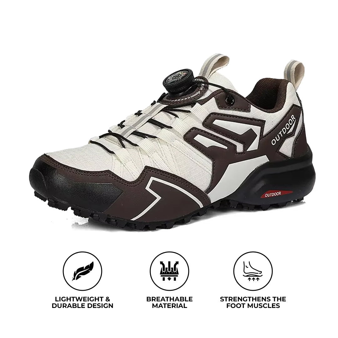 Tiberius | Men's Smooth Zip Hiking Shoe