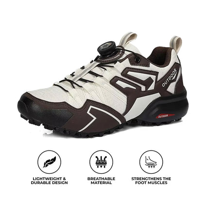 Tiberius | Men's Smooth Zip Hiking Shoe