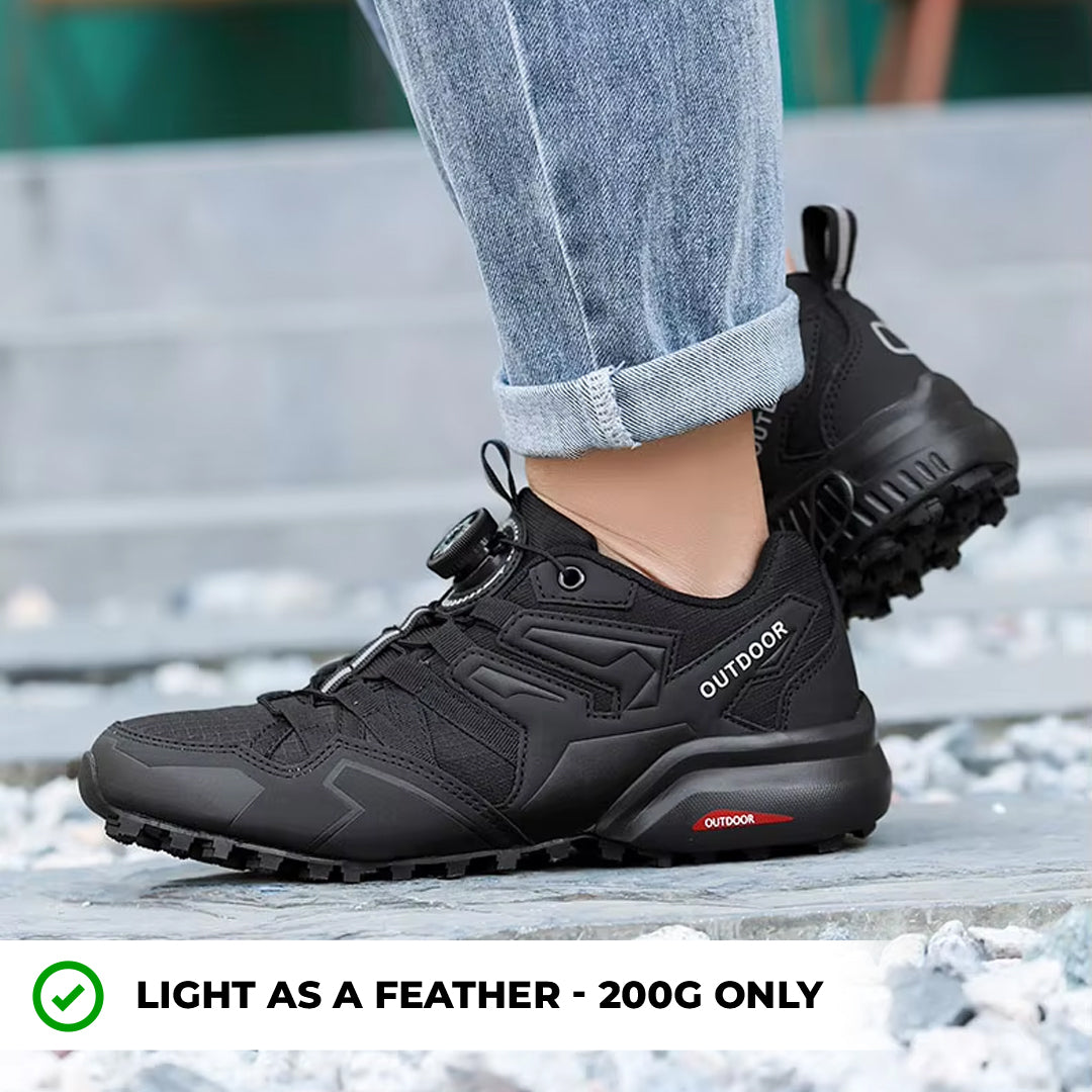 Tiberius | Men's Smooth Zip Hiking Shoe
