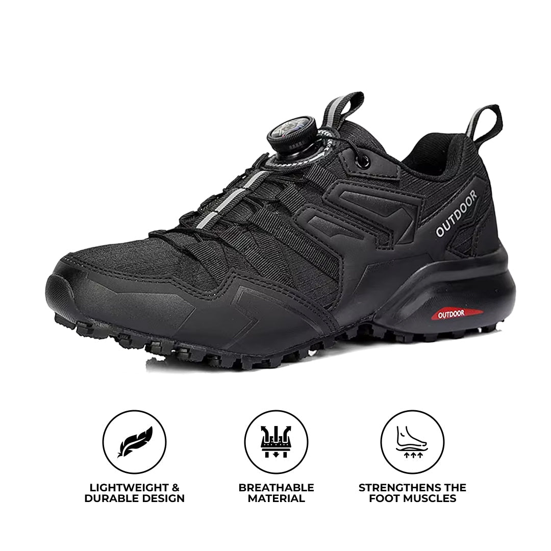 Tiberius | Men's Smooth Zip Hiking Shoe