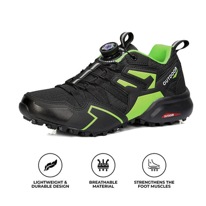 Tiberius | Men's Smooth Zip Hiking Shoe