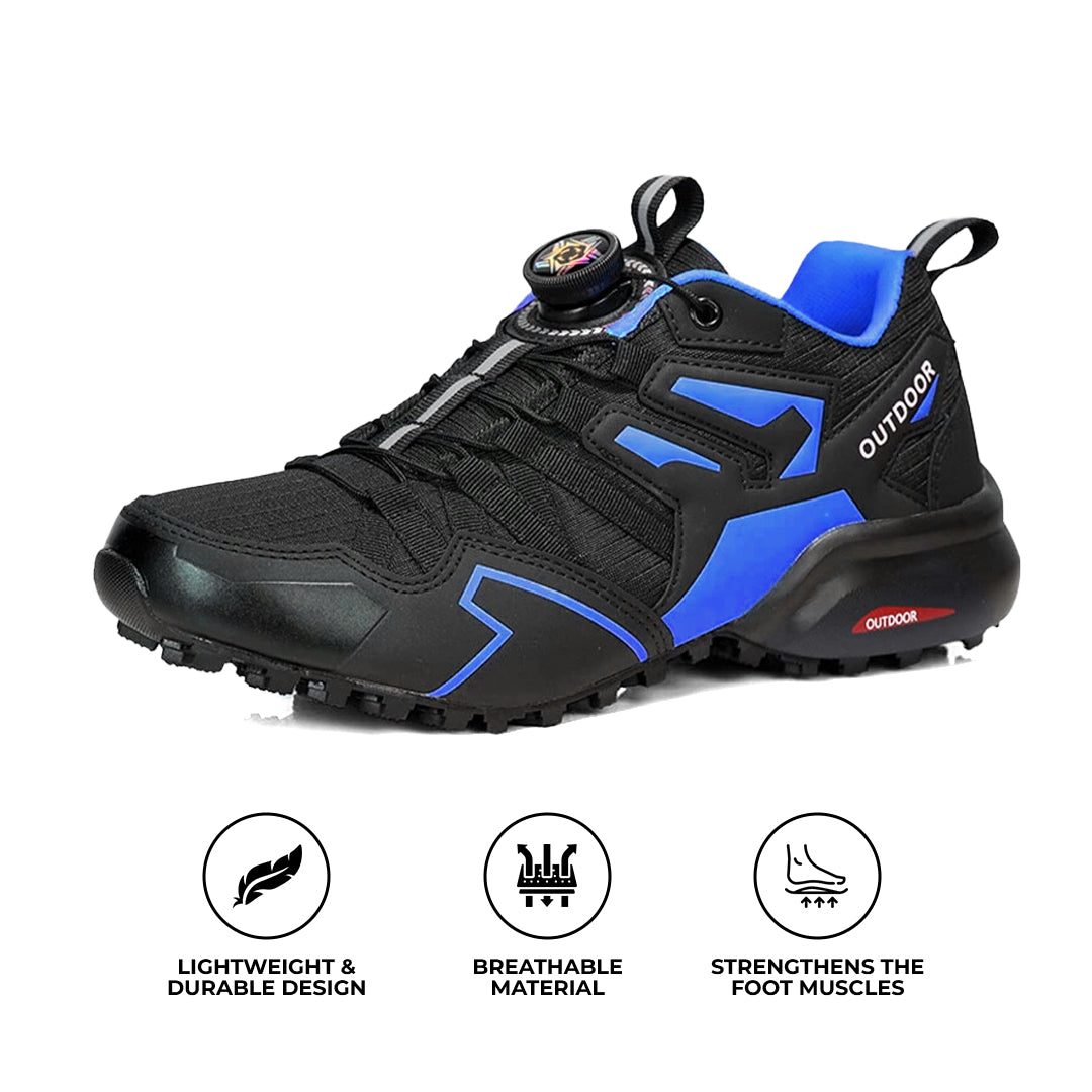 Tiberius | Men's Smooth Zip Hiking Shoe