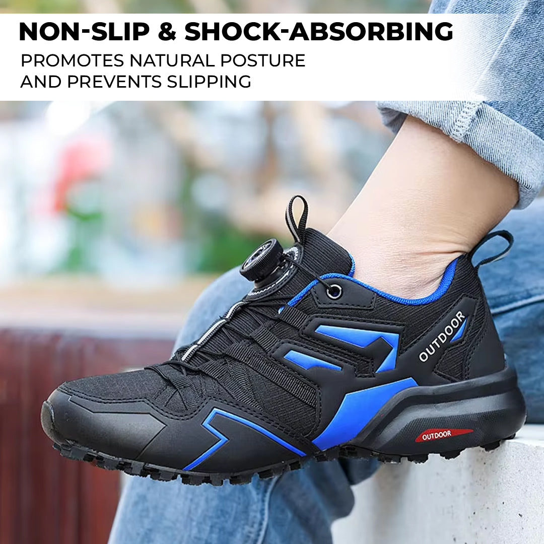 Tiberius | Men's Smooth Zip Hiking Shoe
