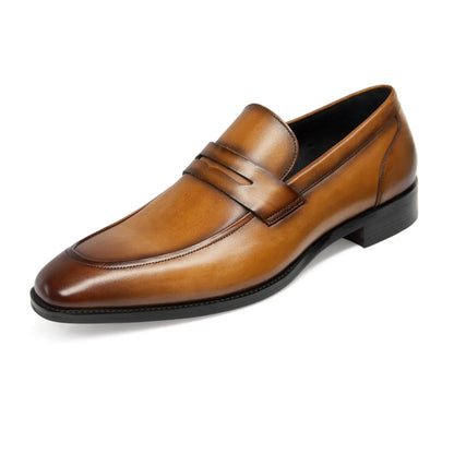 Hadrian | Men's Leather Slip on Loafer
