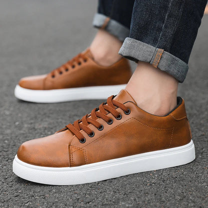 Elias | Men's Leather Lace Up Sneaker