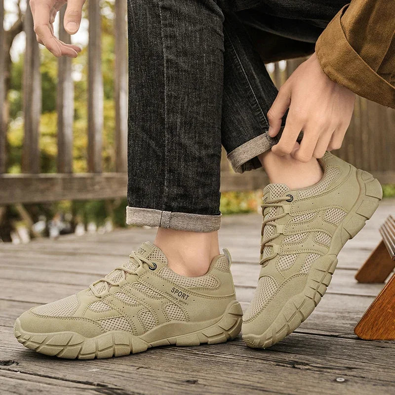 Klaas | Men's Mesh Lace Up Sneaker
