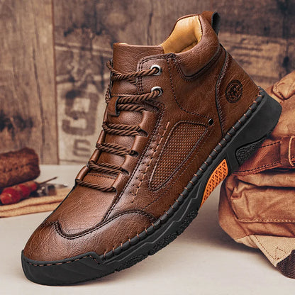 Cedric | Men's Textured Synthetic Boot