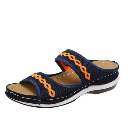 Brigitta | Women's Textured Mesh Slide